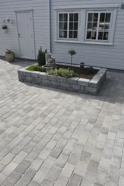 Aaltvedt Rådhus 1/2 XL belegningsstein gråmix