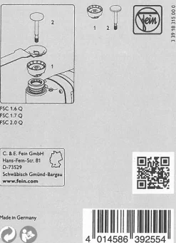Adapter fein supercut fsc 2,0 q