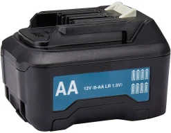 Adapter til AA batteri 8 stk