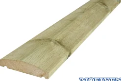 Altanrekke furu CU-impregnert rund 34x145 mm KL1