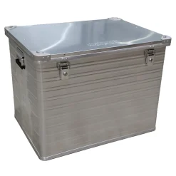 Alukasse ms240l 780x580x620mm med stablehjørner 1 mm alu khiment