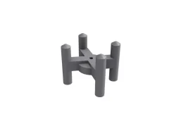 Armeringsstol for hardt underlag 16 mm