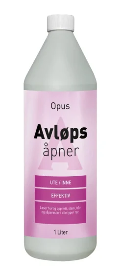 Avløpsåpner ute/ inne 1 l