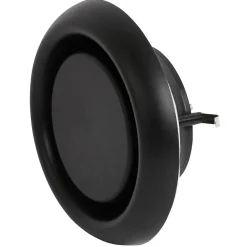Avtrekksventil Ø125 mm sort