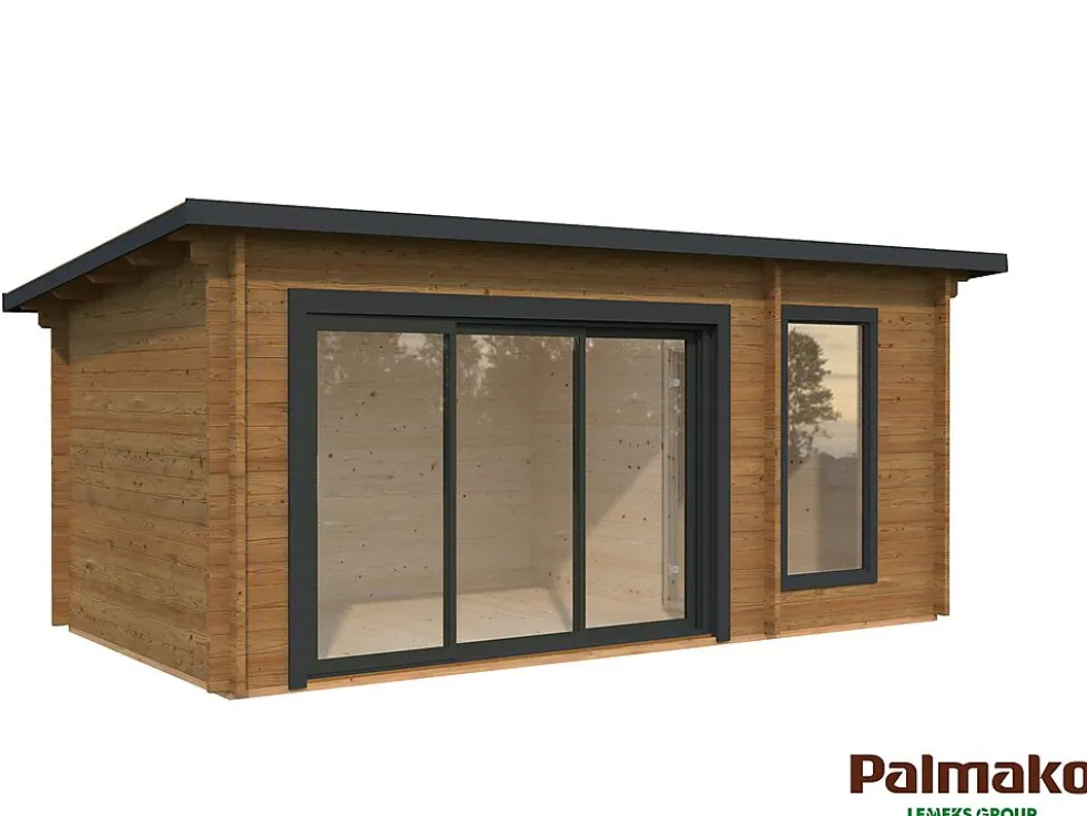 Badstue Sanna 12,8 m2 Slide+