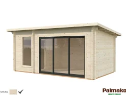 Badstue Sanna 12,8 m2 Slide+