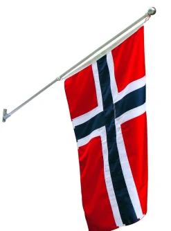 Balkongflagg Snurre 150 cm m/flagg 100 cm