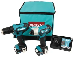 Batterimaskinsett 12v clx224a 2x2ah td110 clx224a df333 td110 2x2,0ah
