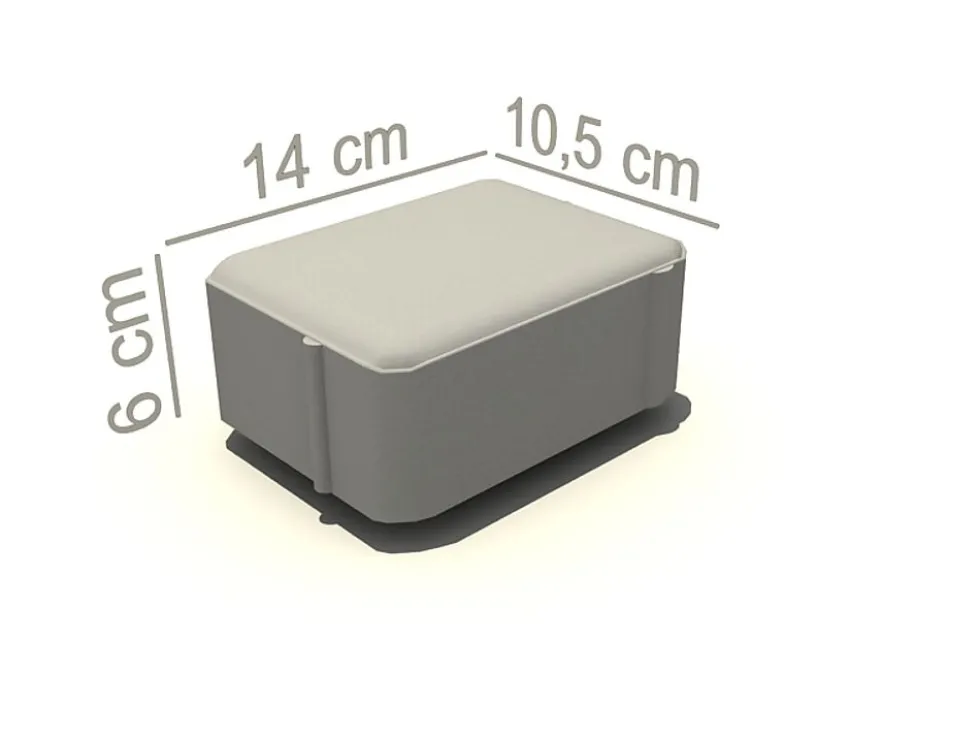 Belegningsstein kongsgård 1/2 gråmix 10,5x14x6 cm