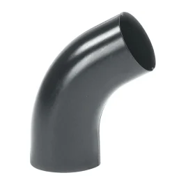 Bend 70° 75mm svart plannja