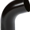 Bend stål sort 90mm isola takrenne