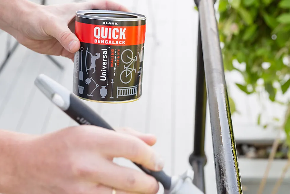 Bengalack spray dyptvann silkematt