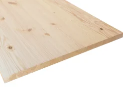 Benkeplate furu 28x620x3000 mm ubehandlet laminert