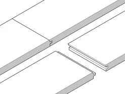 Bergene Holm utvendig kledning skygge grå falset 16x123 mm grunnet