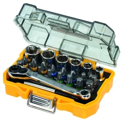 Bits- hylsesett 24stk dt71516 med skralle
