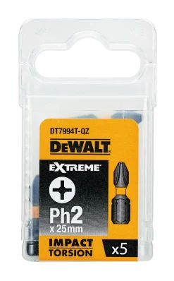 Bits PH2x5 25 mm torsion dt7994t