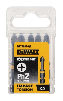 Bits PH2x5 50 mm torsion dt7998t