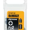 Bits PZ2 25mm torsion DT7387T 5-pk