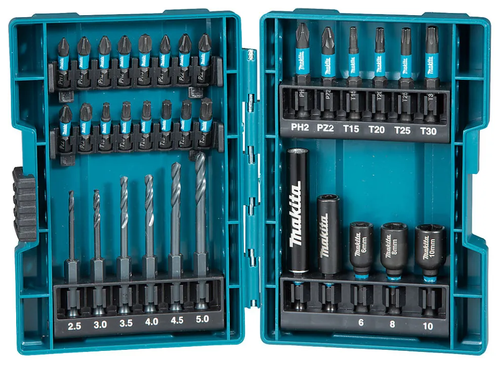 Bitssett B-66896 33 deler 1/4"