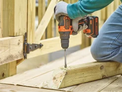 Black+Decker drill 18V BDCDD186KB inkl/ 2 batterier