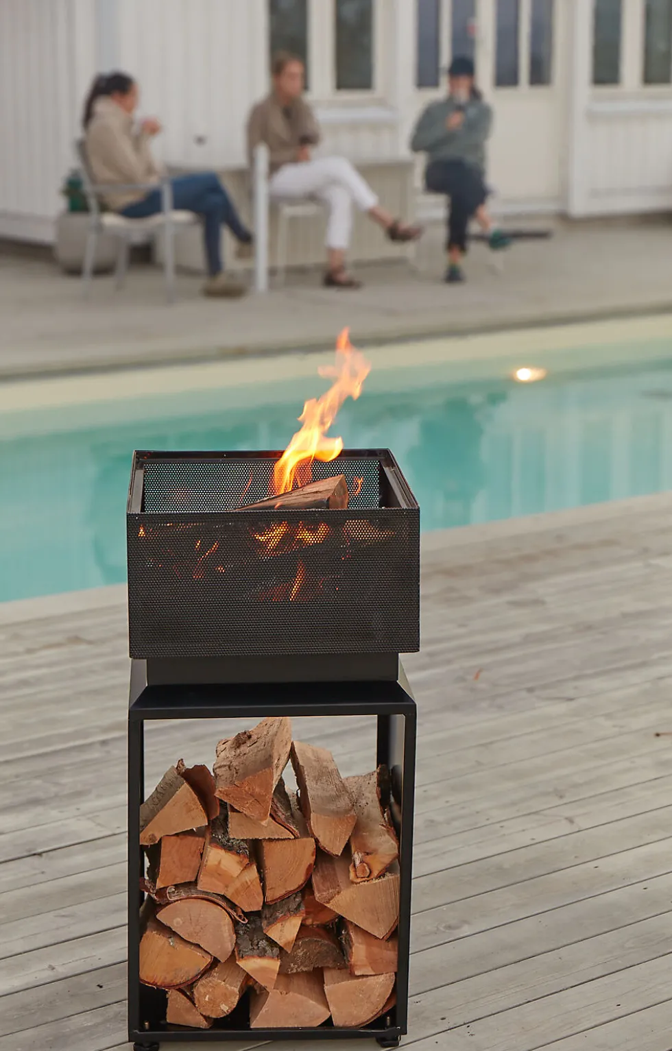 Bålgrill Fire Pit Square