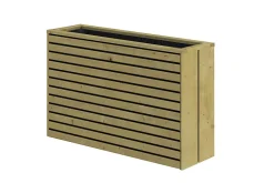 Blomsterkasse impregnert 103x30x67 cm