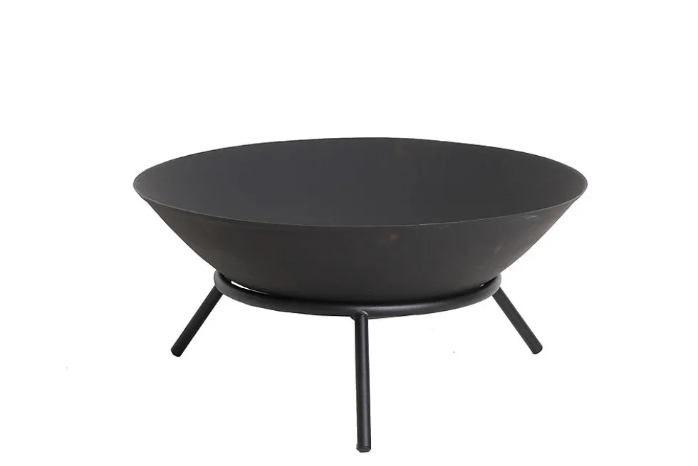 Bålpanne sort stål 56 cm