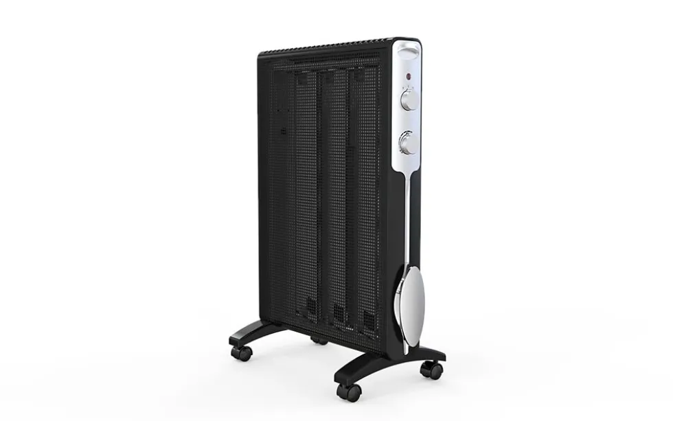 BOOSTER IIH 2000W sort frittstående varmeovn