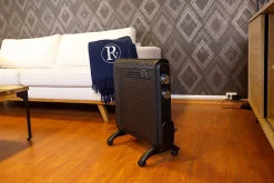 BOOSTER II 2000W sort varmeovn frittstående