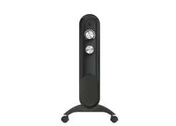 BOOSTER II 2000W sort varmeovn frittstående