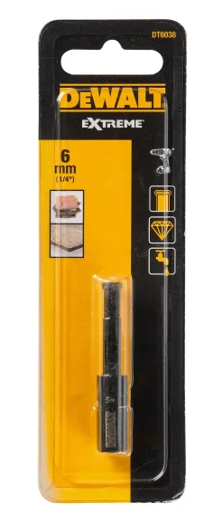 Bor fliser diamant 6mm dt6038 dw