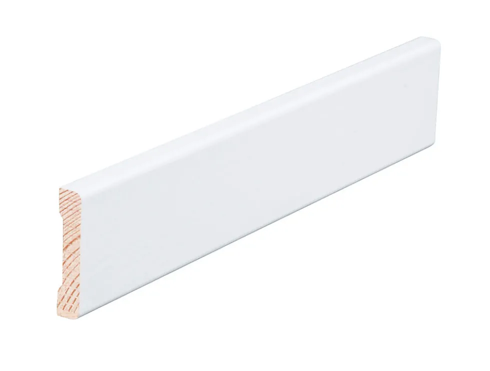 Brannmurlist 9x34 furu 2,4m malt NCS S 0502-Y Bomull
