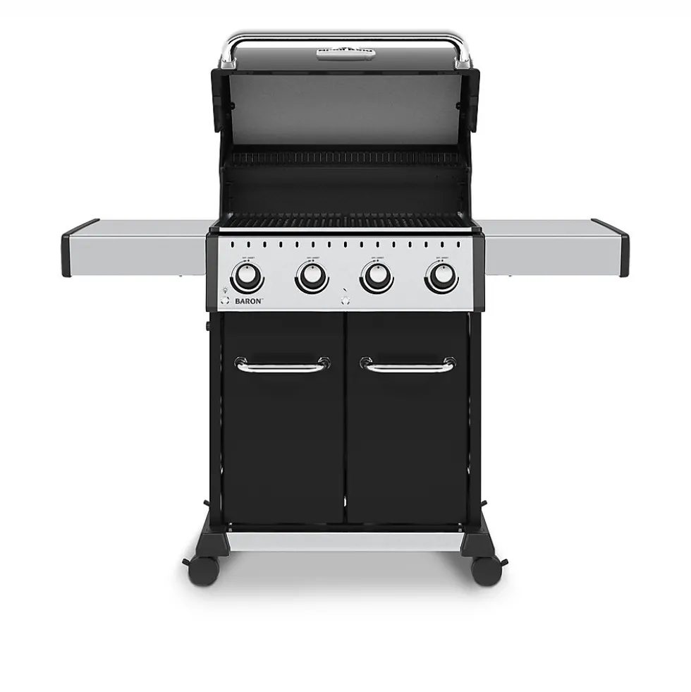 Broil King Baron 420 gassgrill med fire brennere og 12,4 kW