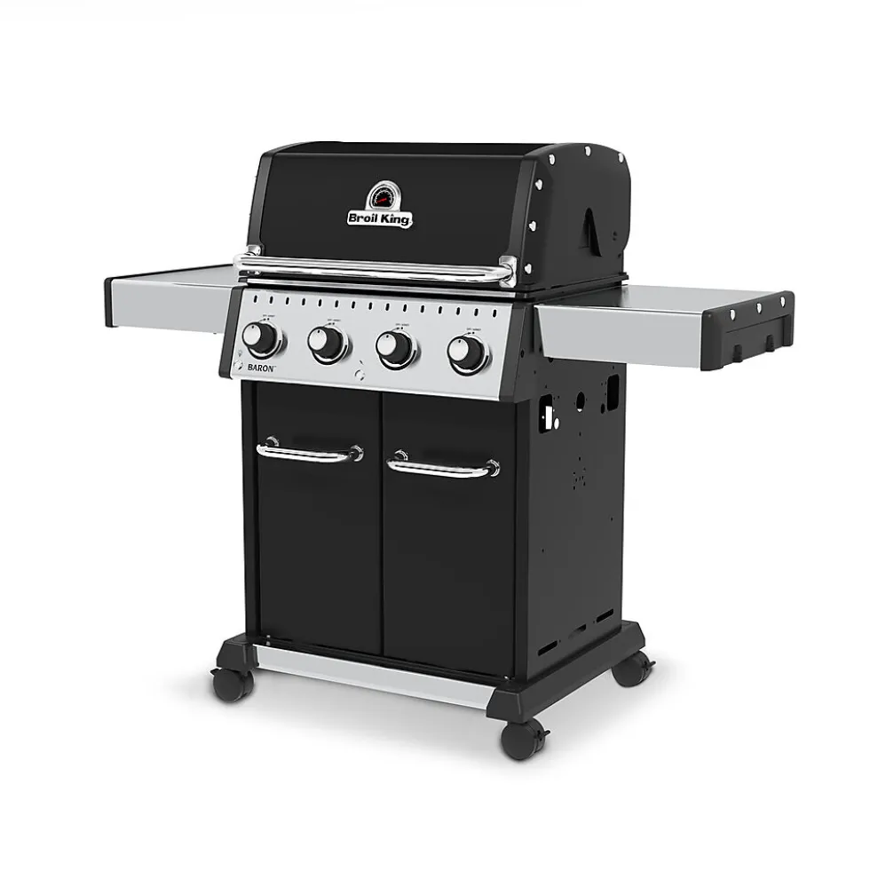 Broil King Baron 420 gassgrill med fire brennere og 12,4 kW