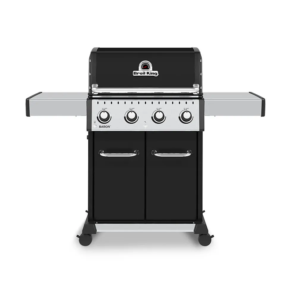 Broil King Baron 420 gassgrill med fire brennere og 12,4 kW