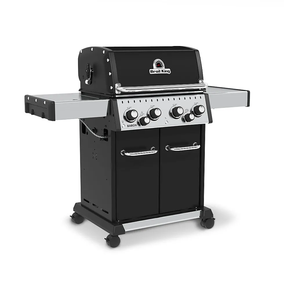 Broil King Baron 420 gassgrill med fire brennere og 12,4 kW