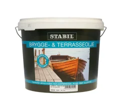 Brygge- og terrasseolje 9 liter