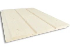 Buerkledning utvendig ubehandlet gran 19x148 mm