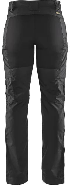 Bukse dame stretch 715918459900c32 svart med stretchpaneler