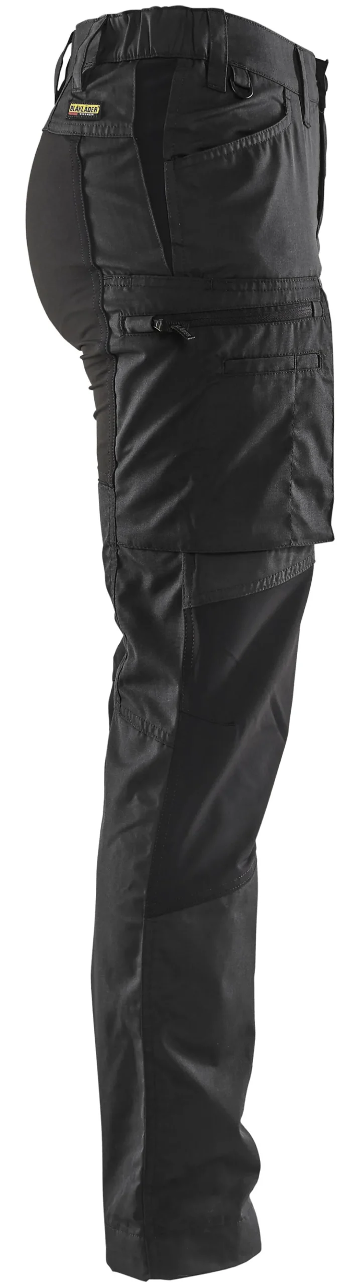 Bukse dame stretch 715918459900c48 svart med stretchpaneler