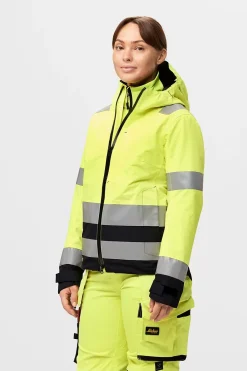 Bukse 6743 kl 2 dame highvis gul str 18