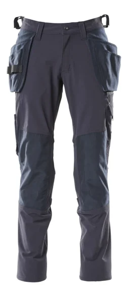 Bukse 18031 marine 82c56 hengelommer, stretch
