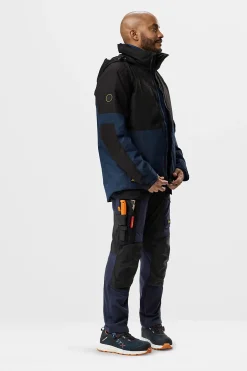 Bukse 6218 mørkeblå stretchmateriale