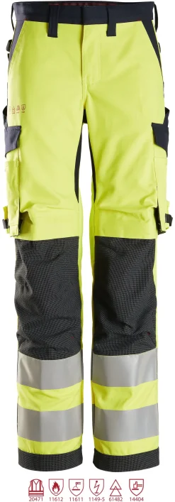 Bukse 6760 pw dame kl2 40 protecwork snickers workwear