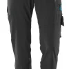 Bukse 17279 svart 82c48 stretch, lav vekt