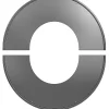 Dekkplate ø150 helis 36-40gr sort helisolert