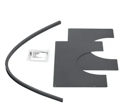 Dekkplate helisolert26-35gr svart