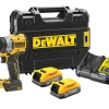 DEWALT batteridrill 18V DCD800E2T med 2 batterier og lader