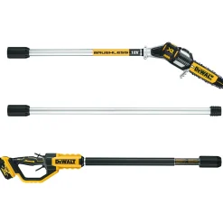 DeWalt grensag 18 V DCMPS567N forlengbar, 20 cm sverd