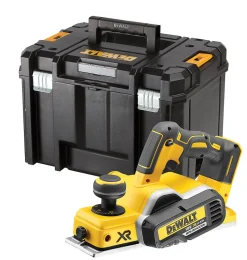 Dewalt høvel 18VxR DCP580NT, børsteløs, naken i TSTAK verktøykasse
